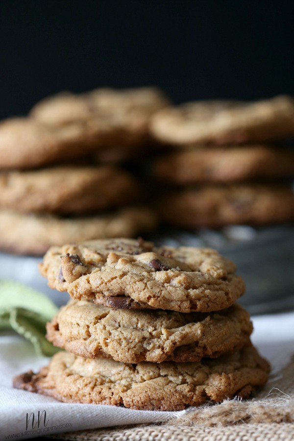 These espresso salted chocolate chip cookies are perfect when paired with a big glass of milk. They are crispy around the edges and have a soft gooey center. They are the perfect balance of sweet and salty and will be loved by everyone. 