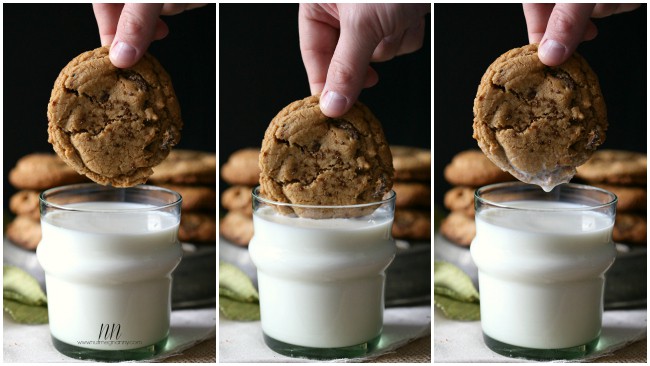 These espresso salted chocolate chip cookies are perfect when paired with a big glass of milk. They are crispy around the edges and have a soft gooey center. They are the perfect balance of sweet and salty and will be loved by everyone. 