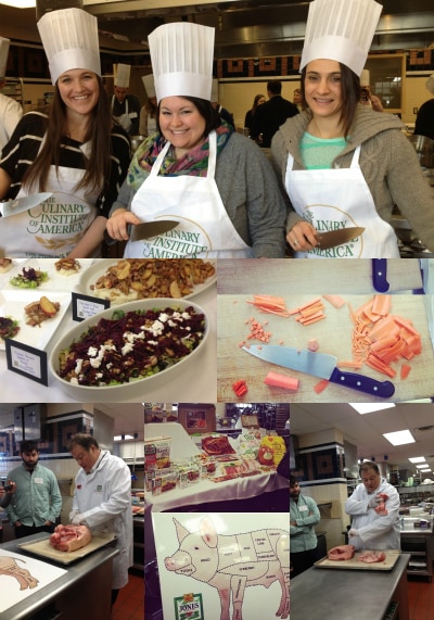 Jones Dairy Farm at the CIA event {Nutmeg Nanny}