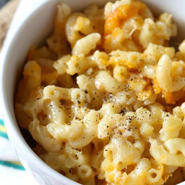 Five-Cheese Mac and Cheese by Nutmeg Nanny