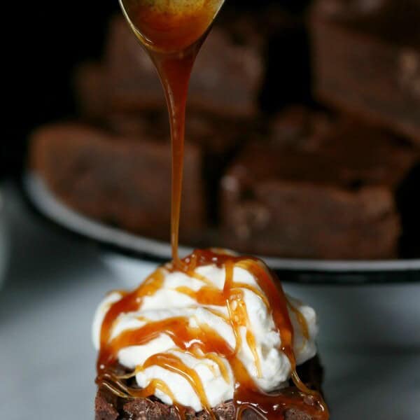 Irish Whiskey Caramel Sauce by Nutmeg Nanny
