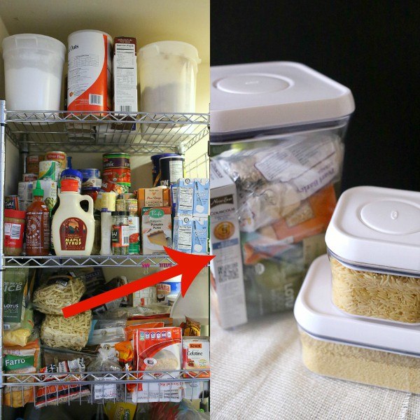 Pantry Organization via Nutmeg Nanny