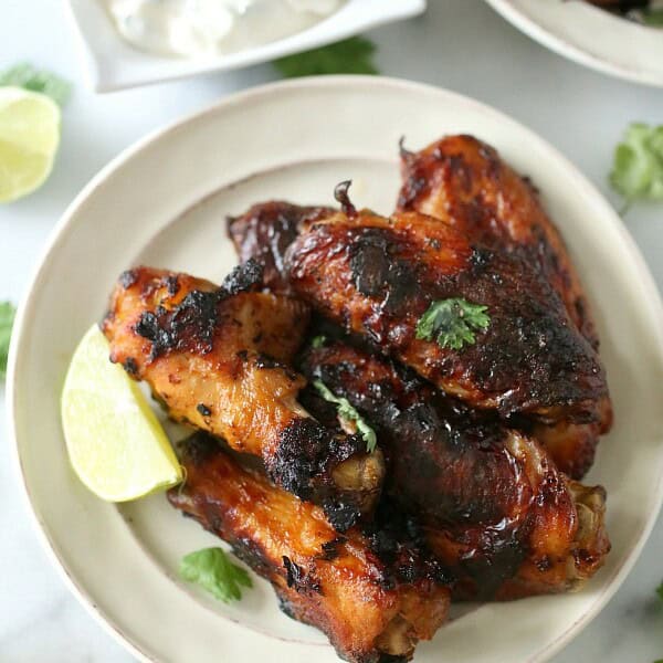 Buttermilk Southwestern Chicken Wings by Nutmeg Nanny