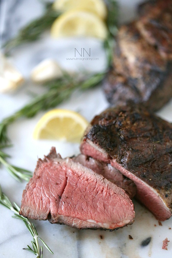 Grilled Marinated Lamb Recipe by Nutmeg Nanny
