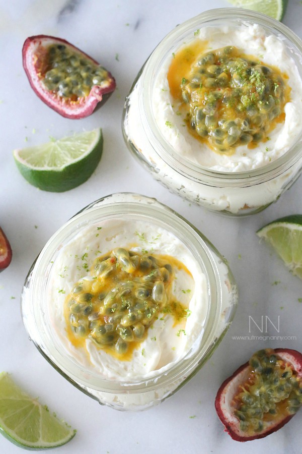 No Bake Passion Fruit Cheesecake Recipe by Nutmeg Nanny