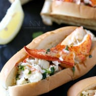 Connecticut Style Hot Buttered Lobster Roll Recipe by Nutmeg Nanny