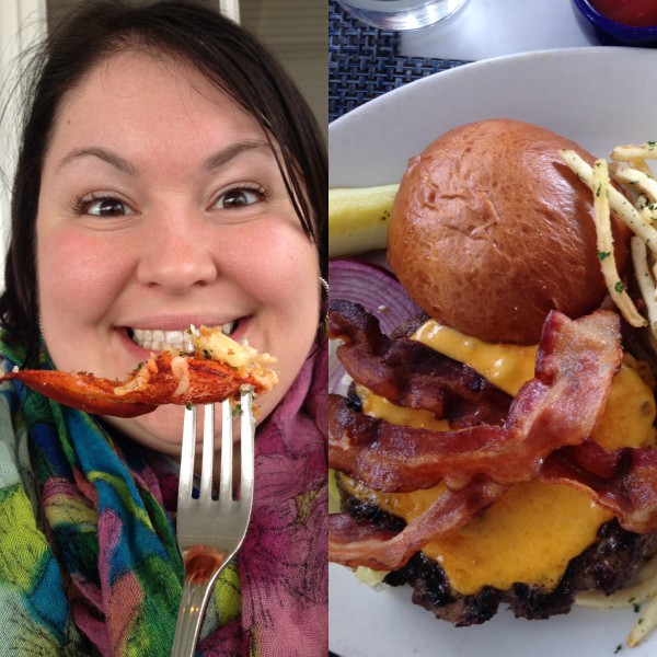 Lunch at the Atlantic on Martha's Vineyard via Nutmeg Nanny