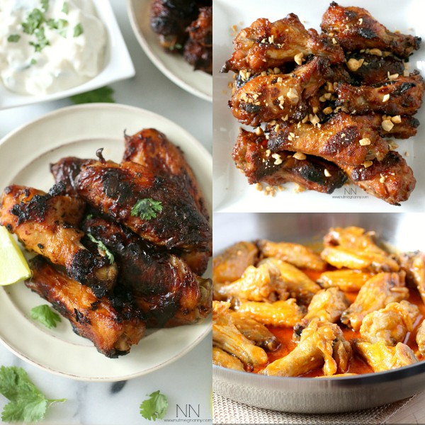 Father's Day Chicken Wing Recipes by Nutmeg Nanny