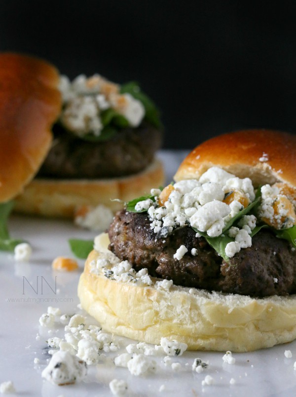 Spiced Lamb Burger by Nutmeg Nanny
