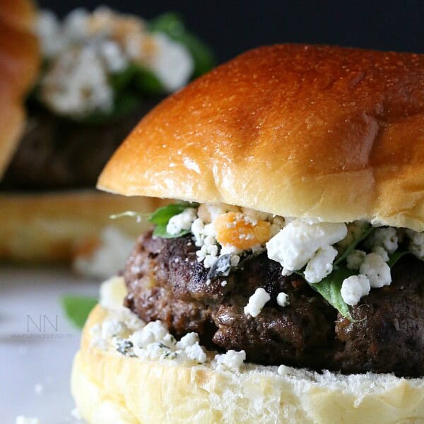 Spiced Lamb Burger by Nutmeg Nanny
