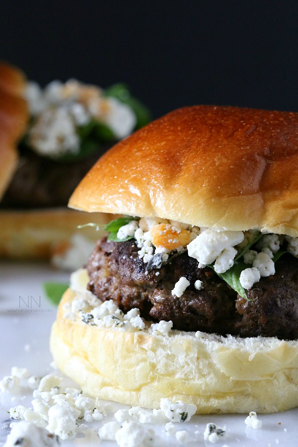 Spiced Lamb Burger by Nutmeg Nanny