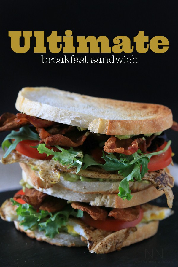 Ultimate Breakfast Sandwich by Nutmeg Nanny Ultimate Breakfast Sandwich by Nutmeg Nanny