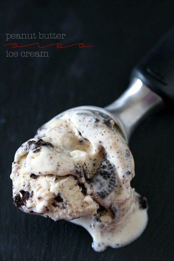 Peanut Butter Oreo Ice Cream by Nutmeg Nanny