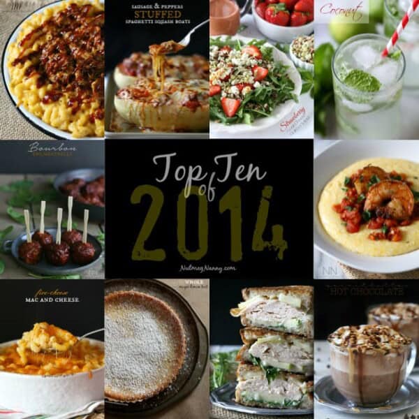 This collection is the best of the best of Nutmeg Nanny in 2014. Full of cheese, chocolate, sweetness and savory goodness. Grab a fork and dig in!