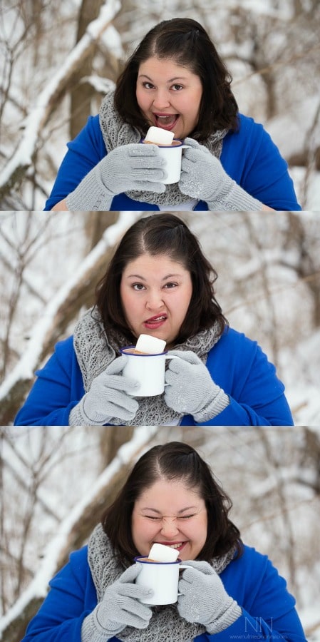 This warm orange hot chocolate is perfect for snowy winter days. Plus it's ready in under 10 minutes!