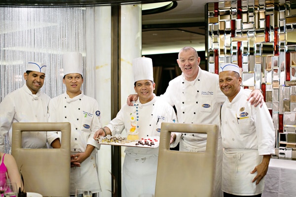 A review of dining at the Regal Princess Chef's Table Lumiere. An evening full of delicious food, wine and a behind the scenes look at the Regal Princess kitchen.