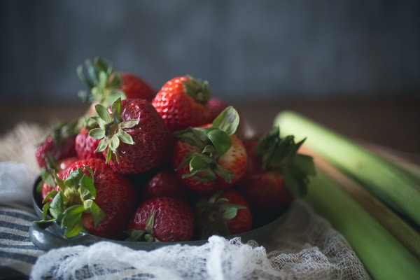 These buckwheat crepes with strawberry rhubarb compote and vanilla creme fraiche are the perfect way to celebrate spring. Plus they are naturally gluten free!