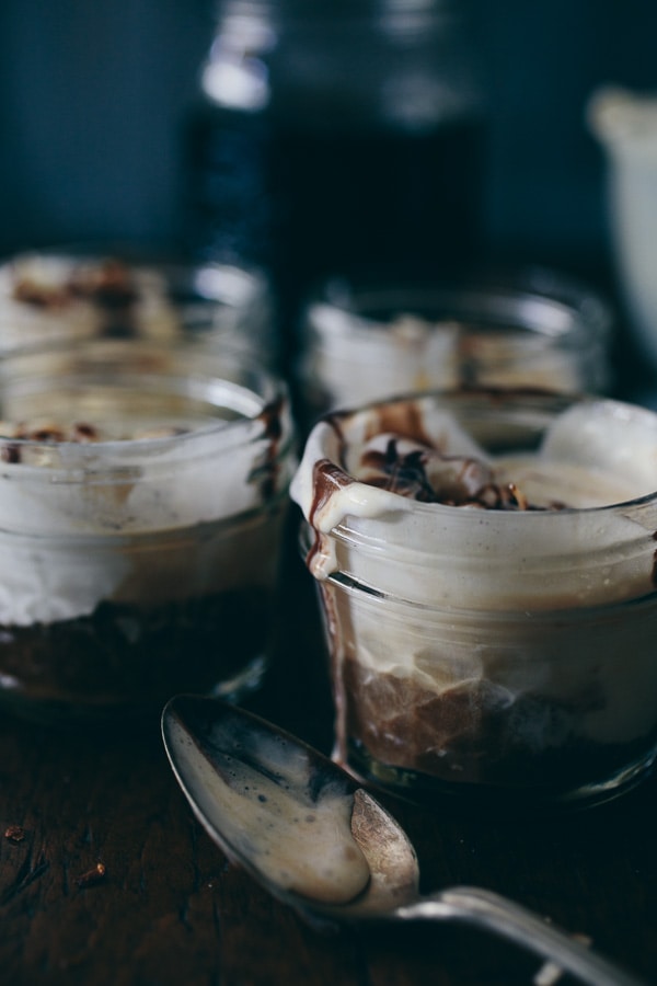 This coconut gelato iced coffee affogato is the perfect way to celebrate your love of coffee and dessert. Super simple and only uses 4 ingredients! Hello delicious!