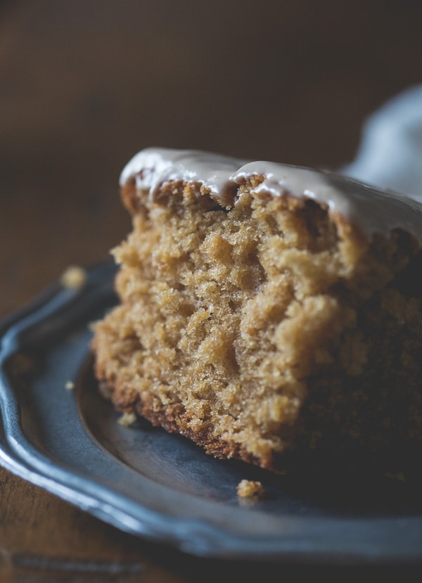 This maple cake with maple cream cheese frosting is the perfect way to welcome fall. Full of maple syrup flavor and topped with the most creamy maple frosting of all time!