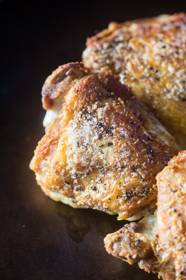 This chimichurri crispy chicken is the perfect weeknight dinner.