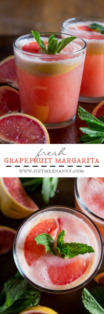 This fresh grapefruit margarita is packed full of grapefruit and lime flavor. This fresh grapefruit margarita is packed full of grapefruit and lime flavor.