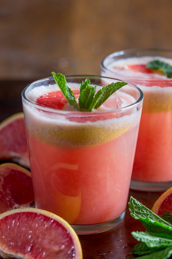 This fresh grapefruit margarita is packed full of grapefruit and lime flavor. Serve it on the rocks or frozen. This fresh grapefruit margarita is packed full of grapefruit and lime flavor. Serve it on the rocks or frozen.