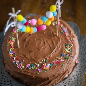 This easy whipped chocolate frosting is a chocolate lovers dream. Full of rich chocolate flavor and a fluffy texture. Perfect on cake, cookies or by the spoonful.