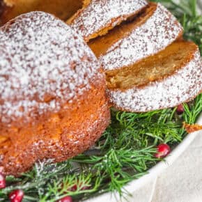 Cream Sherry Bundt Cake for Pinterest.