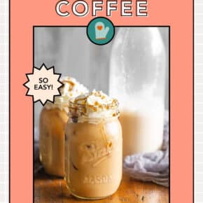 Horchata Coffee pin for Pinterest.