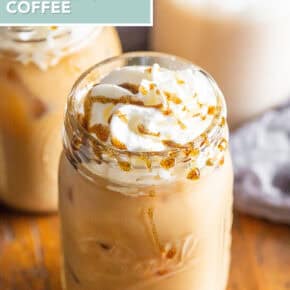 Horchata Coffee pin for Pinterest.