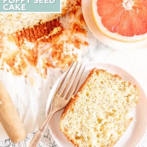 Grapefruit Poppy Seed Cake pin for Pinterest.