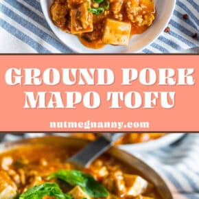 Mapo Tofu pin for Pinterest.