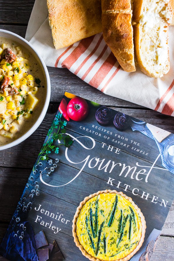 This andouille corn chowder is the perfect winter comfort food. Slightly spicy, full of flavor and a total crowd pleaser. Plus, it's ready in under an hour so you can make this delicious soup during the crazy weeknight dinner rush.
