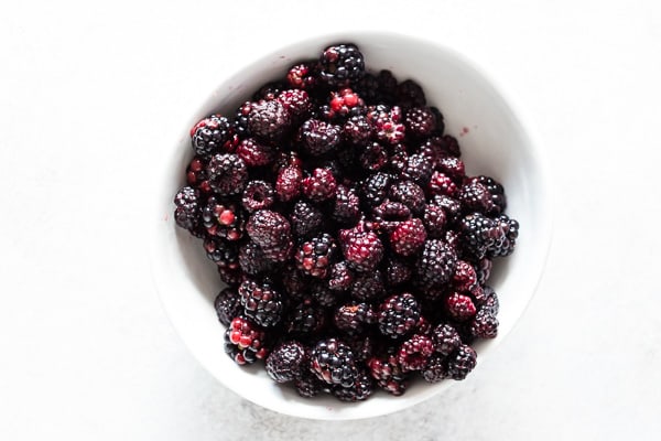 A bowl of berries. 
