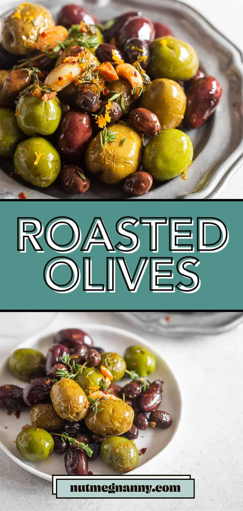 roasted olive pin for pinterest. 