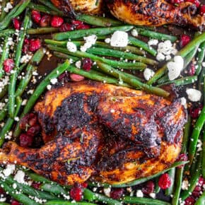 Sheet Pan Balsamic Chicken pin for Pinterest