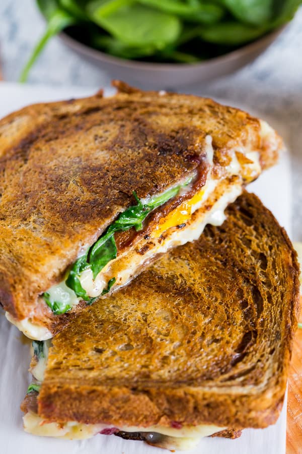 This bacon egg and cheese cranberry sauce breakfast sandwich is the perfect addition to your morning routine. There is so much flavor packed into this sandwich you'll be wondering why you haven't been making it your whole life.
