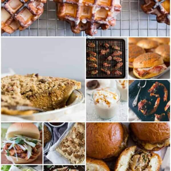 This roundup gives you 11 delicious ways to use apple butter! Apple butter is not just for slathering on toast. You can use it for both savory and sweet recipes. 