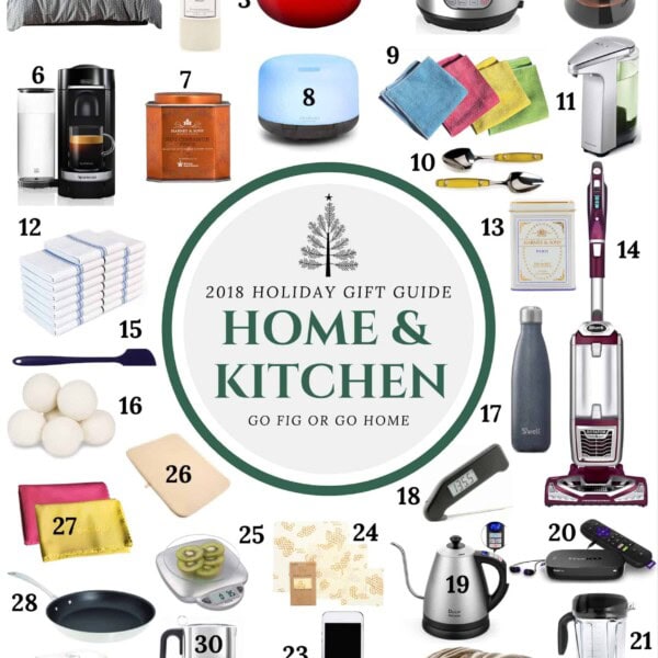 2018 Home and Kitchen Holiday Gift Guide by Nutmeg Nanny - a fun collection of home and kitchen goodies that will be perfect for anyone on your Christmas list.
