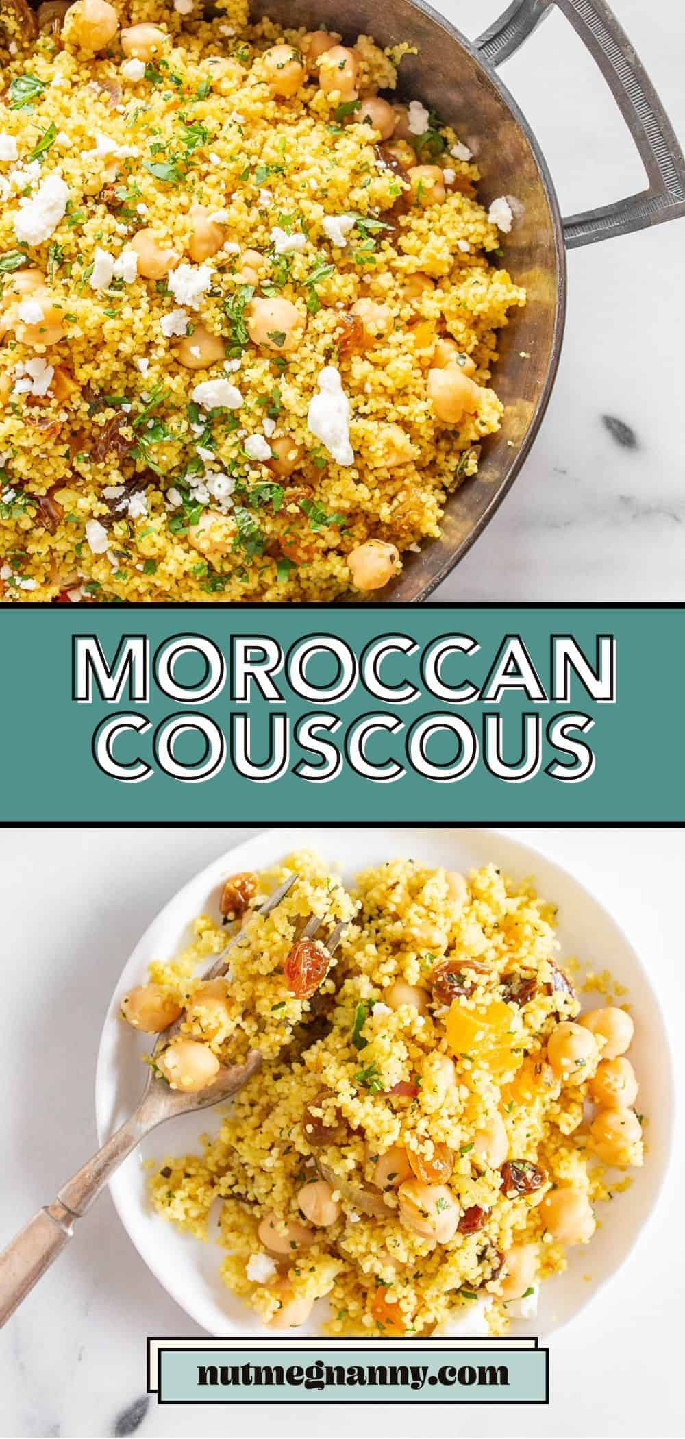 Moroccan Couscous long pin. 