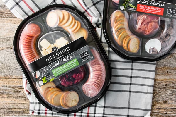 snacking platter to be served with cranberry lemonade ginger beer cocktail