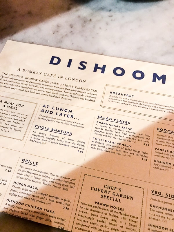 dishoom london travel guide