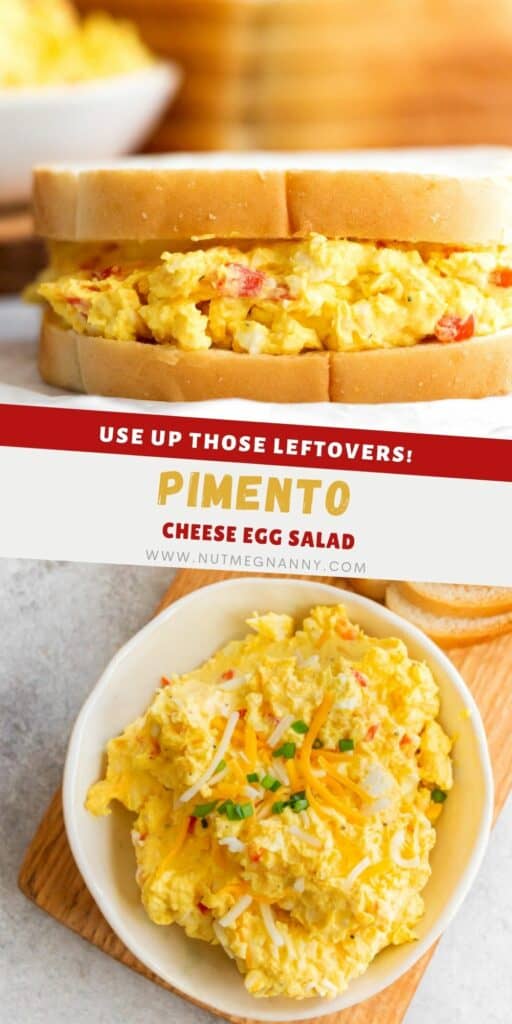 Pimento Cheese Egg Salad pin for Pinterest.