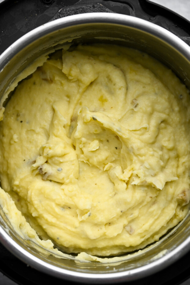 Instant Pot Mashed Potatoes in the Instant Pot.