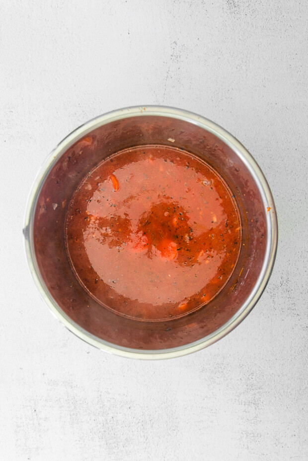 tomato soup in an instant pot.