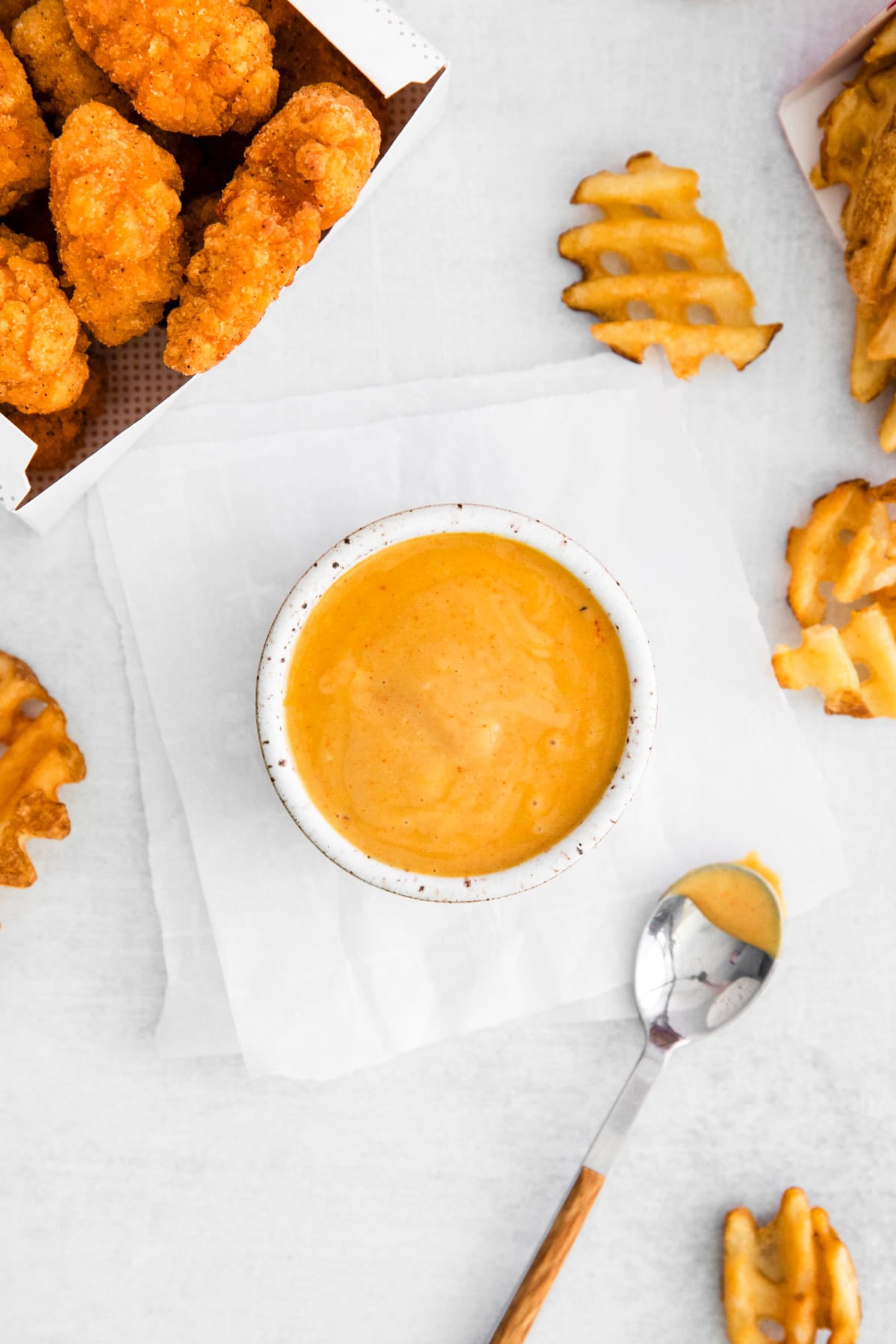 Copycat Chick-fil-A Sauce in a bowl. 