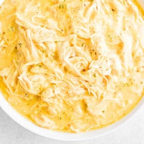 Ohio Shredded Chicken Sandwich graphic for Pinterest.