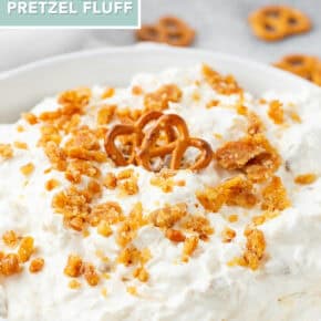 Pineapple Pretzel Fluff Pinterest pin