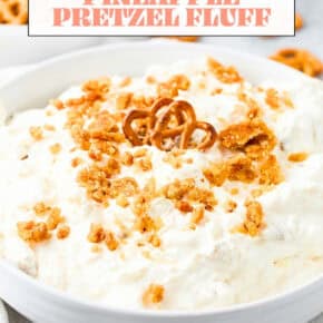Pineapple Pretzel Fluff Pinterest pin