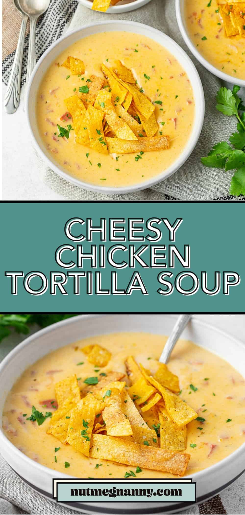 Tortilla Soup pin for Pinterest.